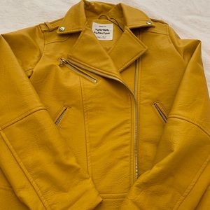 Zara faux leather Jacket